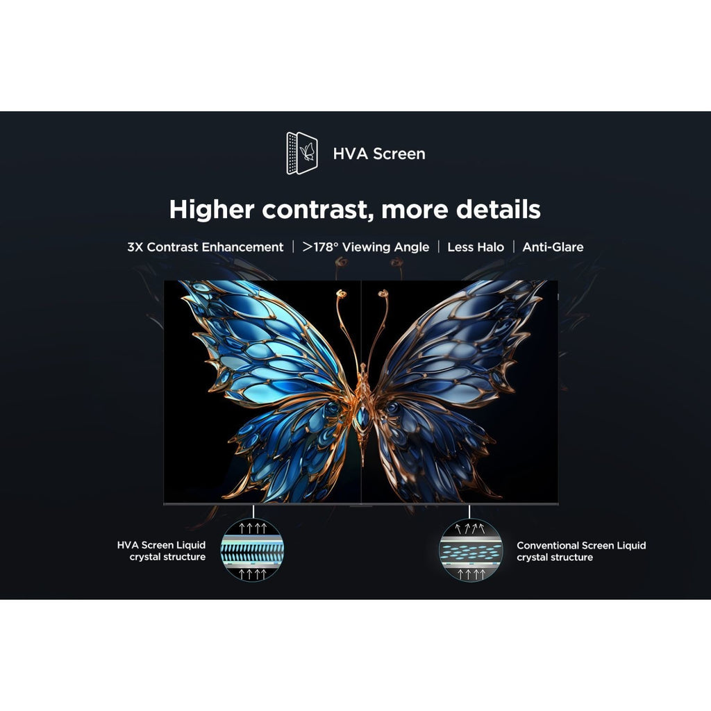 TCL P7K 43 inch 4K QLED HDR Google TV - 43P7K-UK