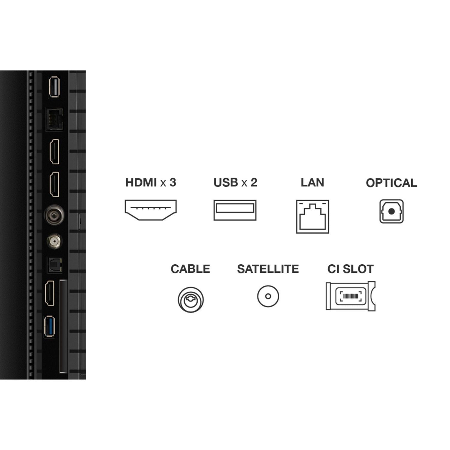 TCL P7K 75 inch 4K QLED HDR Google TV - 75P7K-UK