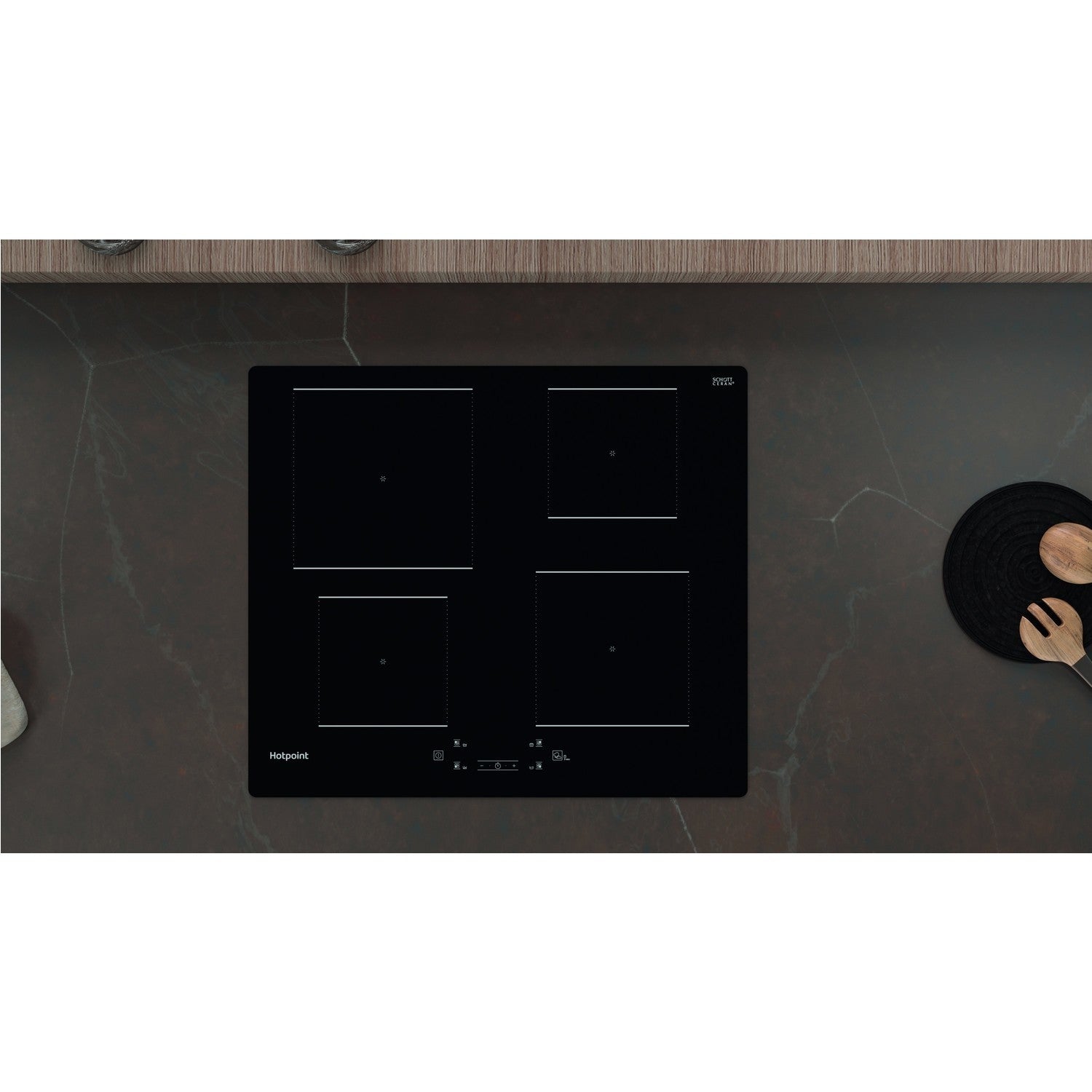 Hotpoint 59cm 4 Zone Induction Hob