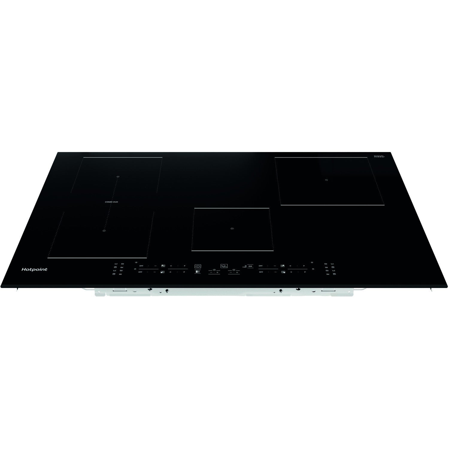 Hotpoint 77cm 4 Zone Induction Hob with CombiDuo