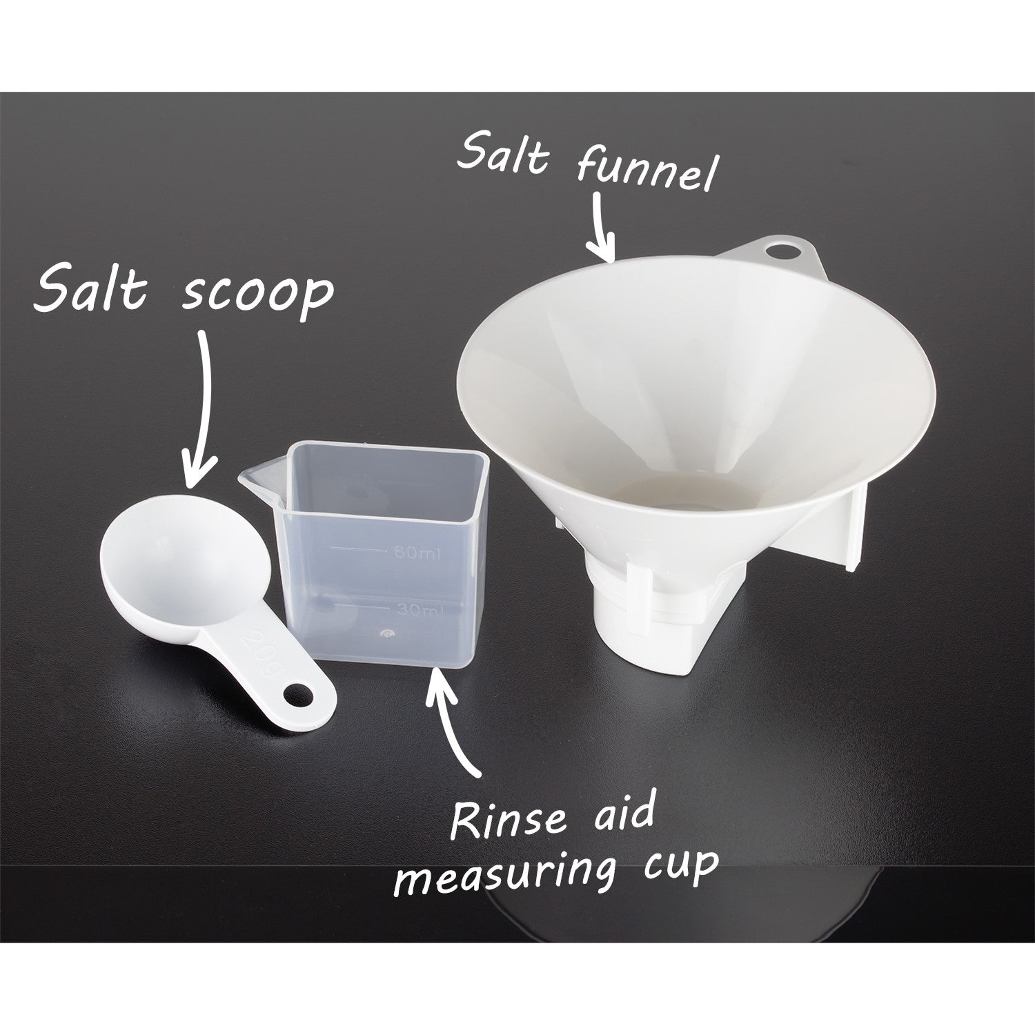 electriQ Freestanding Slimline Dishwasher - Black