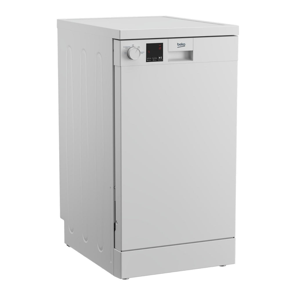 Beko Freestanding Slimline Dishwasher - Quick&Shine™ White
