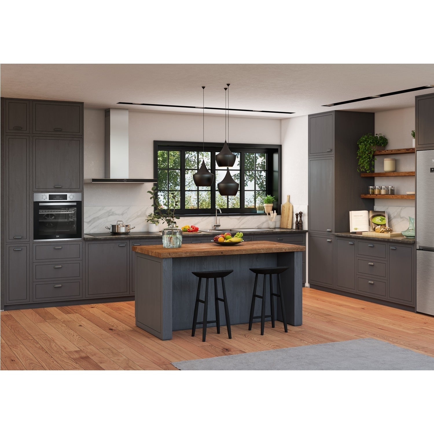 Beko BBAIF22300X Electric Single Oven - Stainless Steel