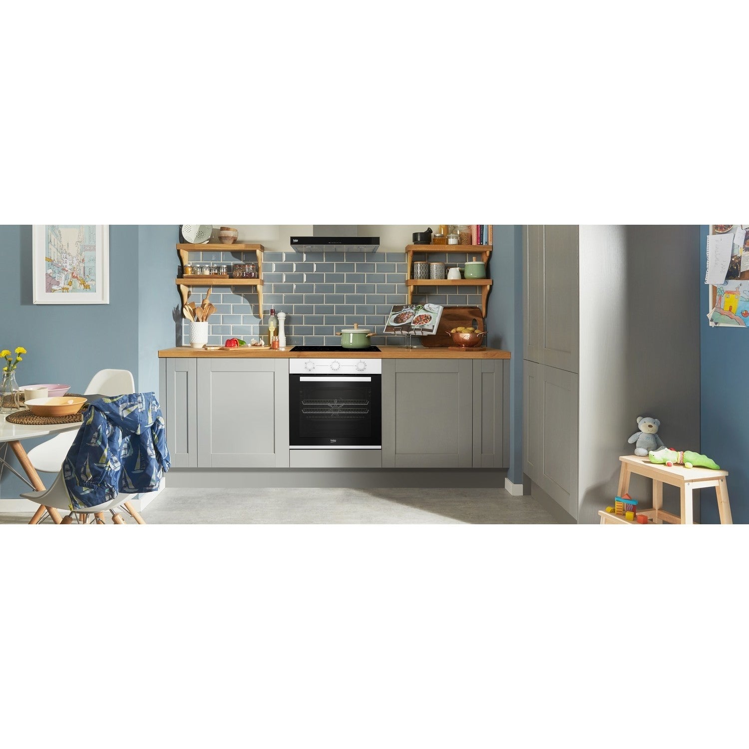 Beko BBIF22100W Electric Single Oven - White