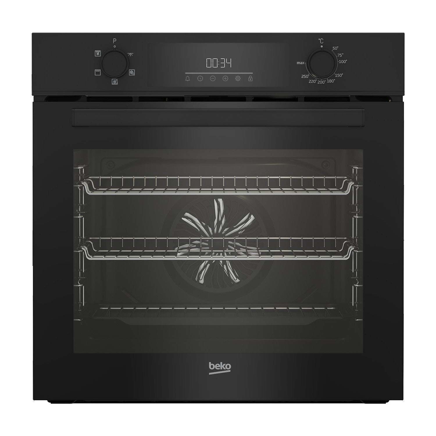 Beko BBIF22300B Electric Fan Single Oven - Black