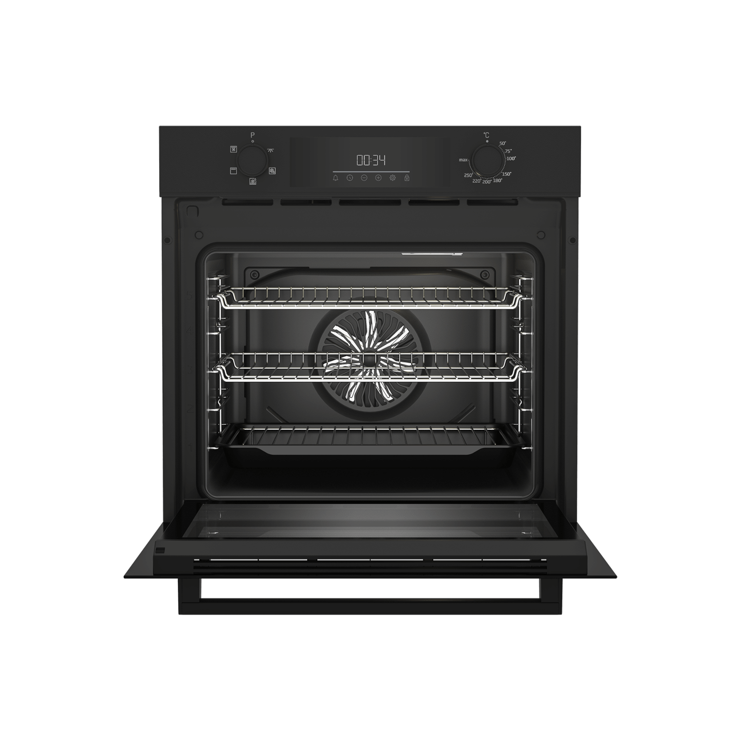 Beko BBIF22300B Electric Fan Single Oven - Black