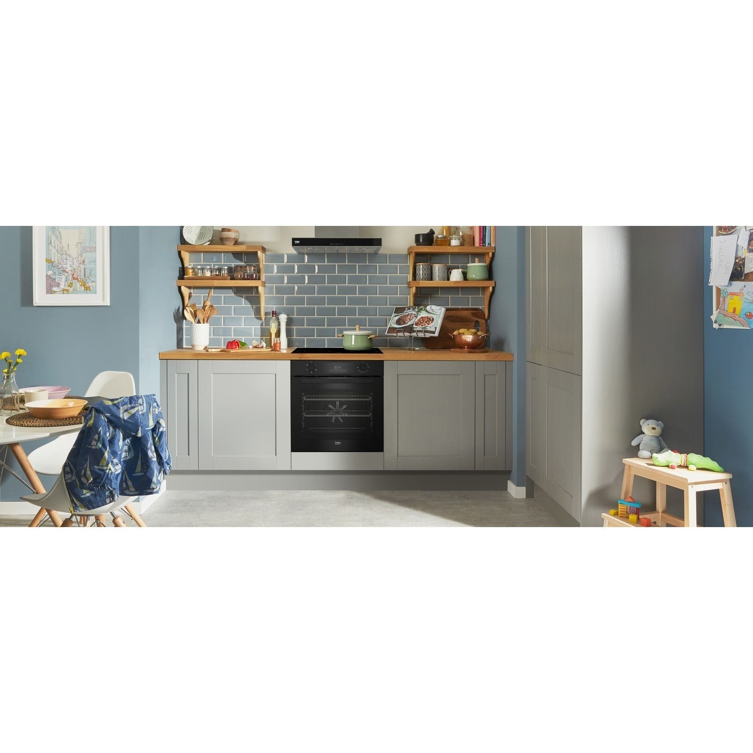 Beko BBIF22300B Electric Fan Single Oven - Black