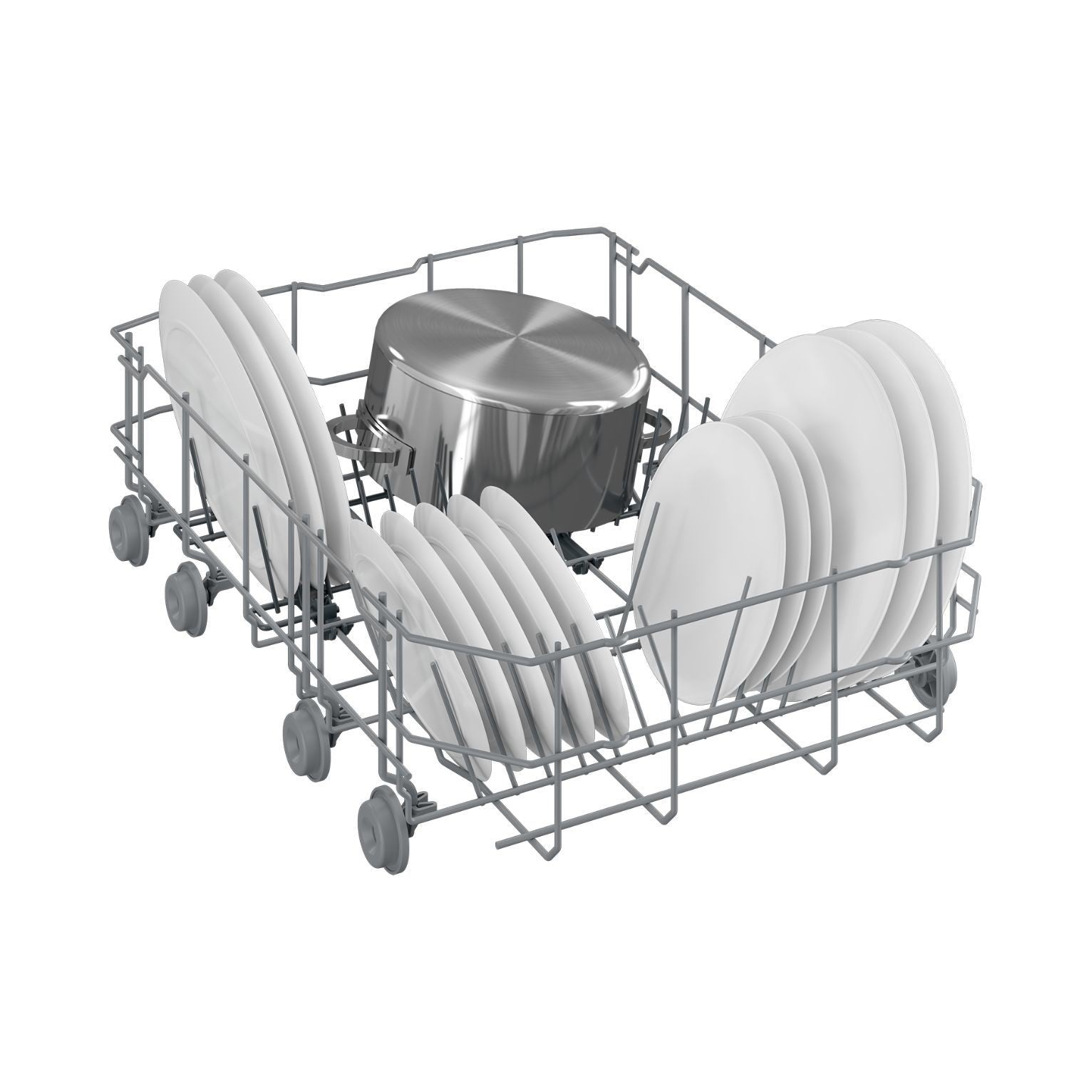 Beko Freestanding Slimline Dishwasher - Quick&Shine™, Black