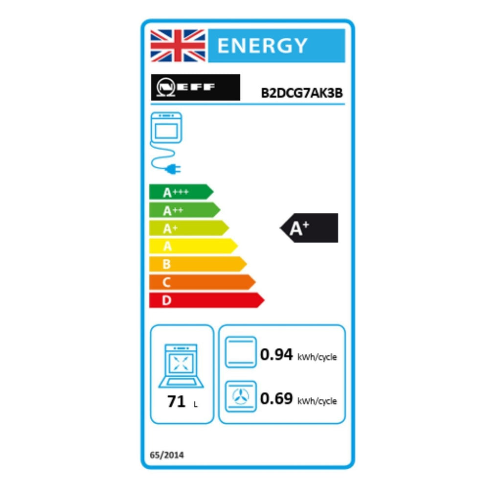 Neff N30 B2DCG7AK3B Electric Single Oven - Black