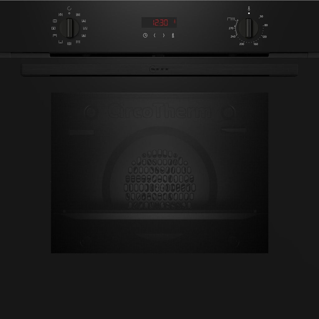 Neff N30 B2DCG7AK3B Electric Single Oven - Black
