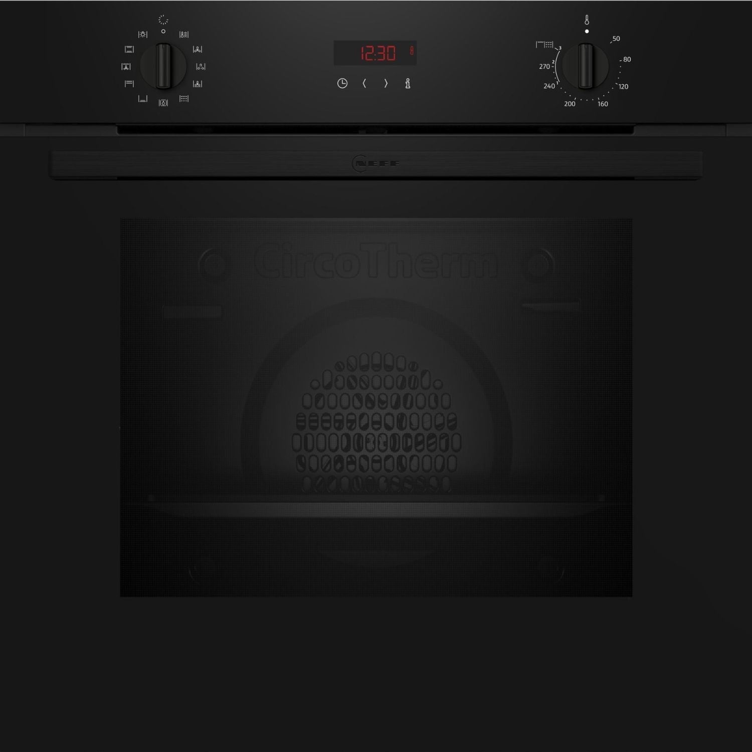 Neff N30 B2DCG7AK3B Electric Single Oven - Black