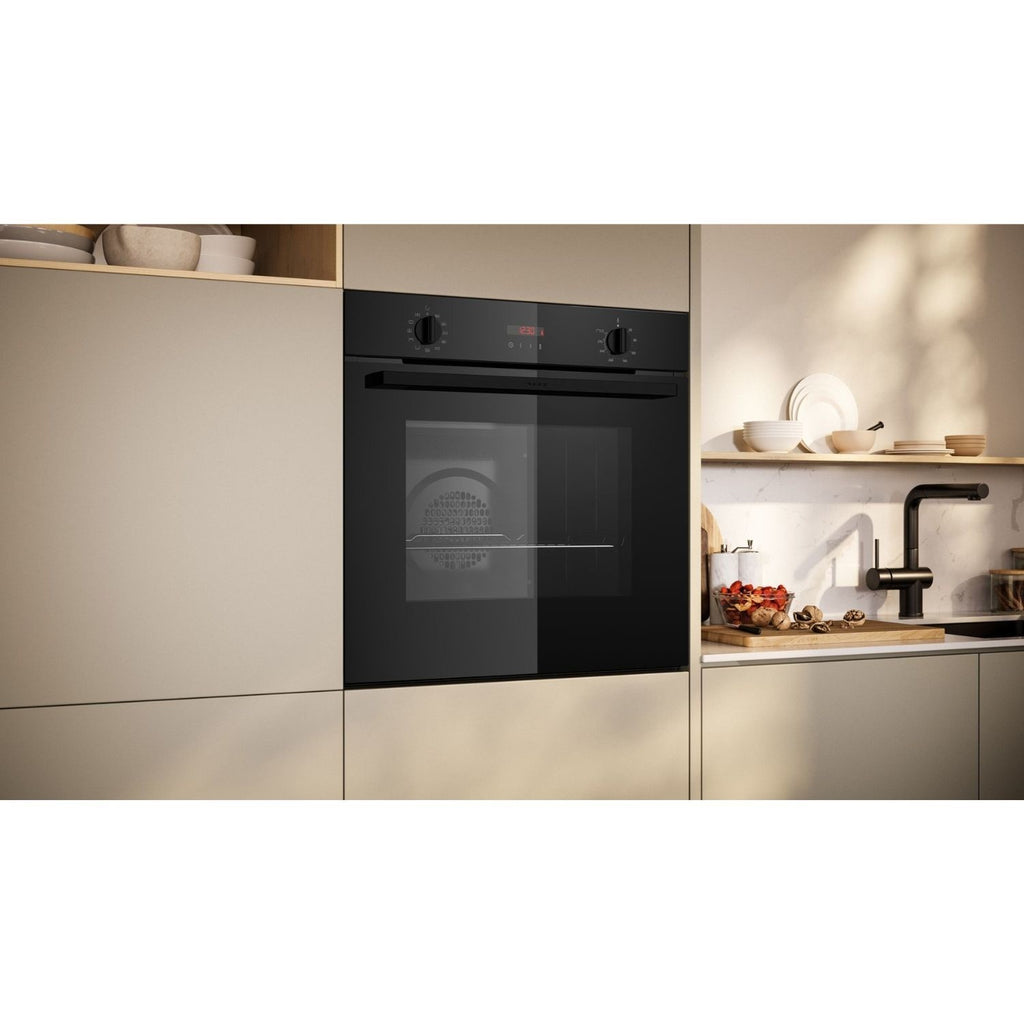 Neff N30 B2DCG7AK3B Electric Single Oven - Black