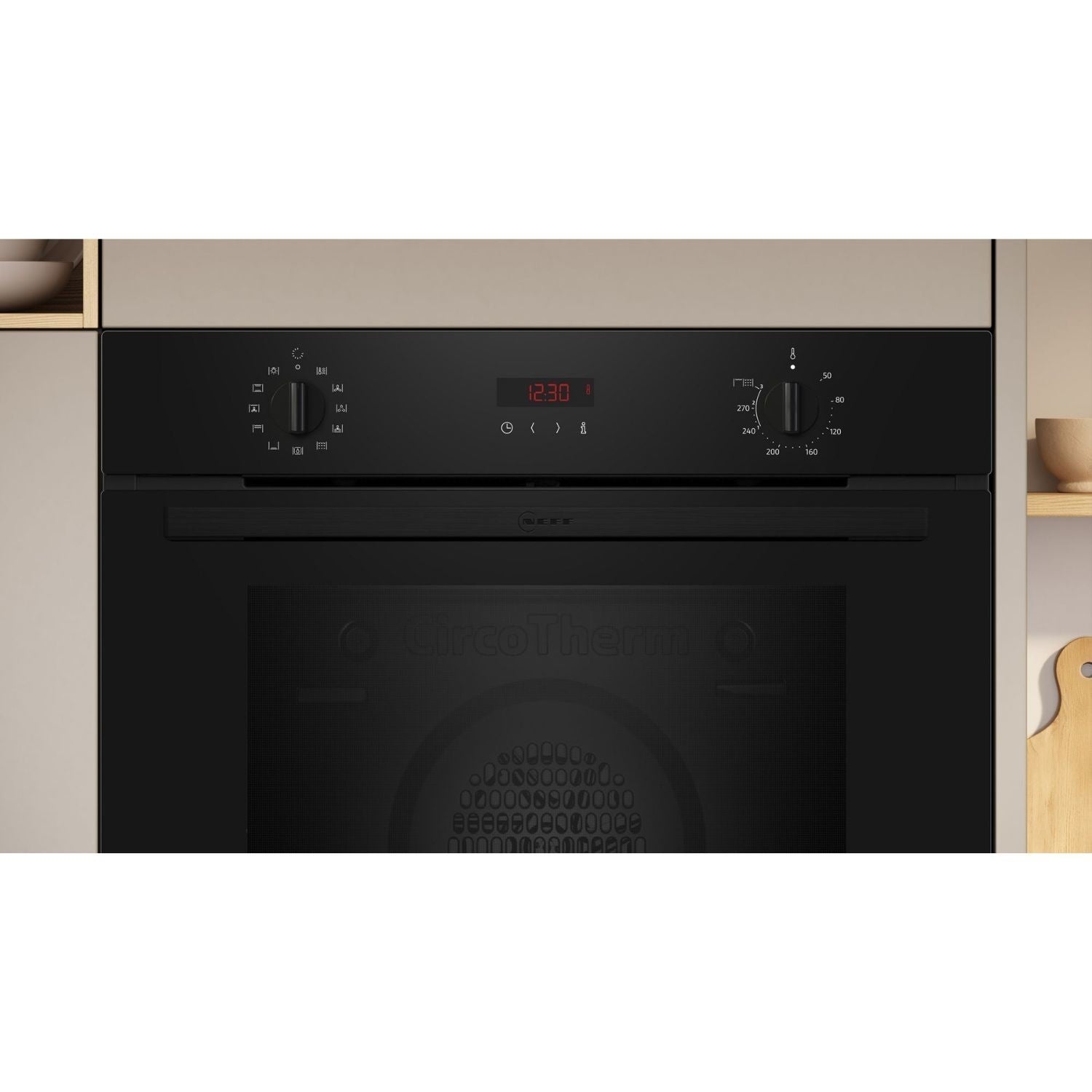 Neff N30 B2DCG7AK3B Electric Single Oven - Black