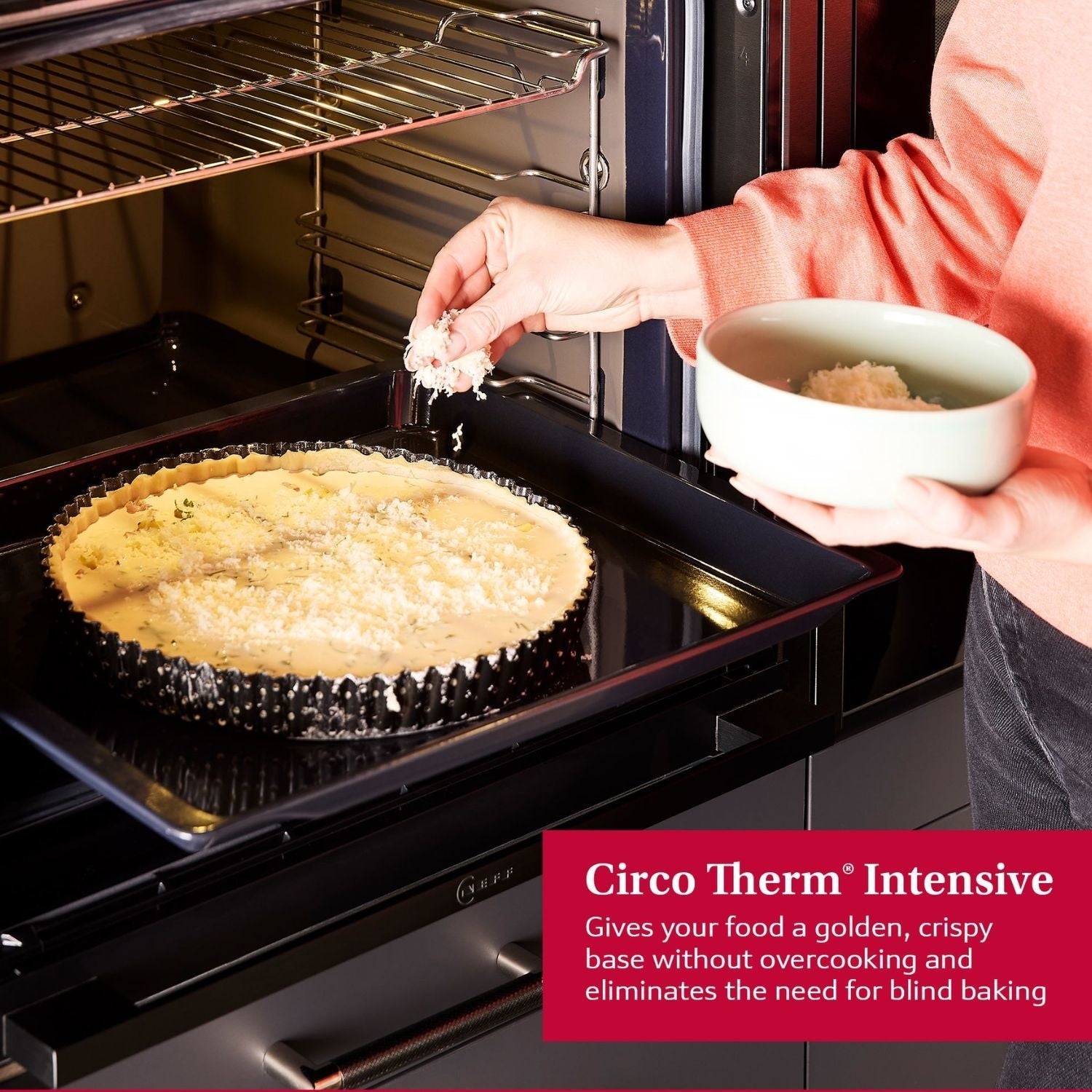 Neff N50 B6ACH7AG7B Slide and Hide Electric Single Oven - Graphite