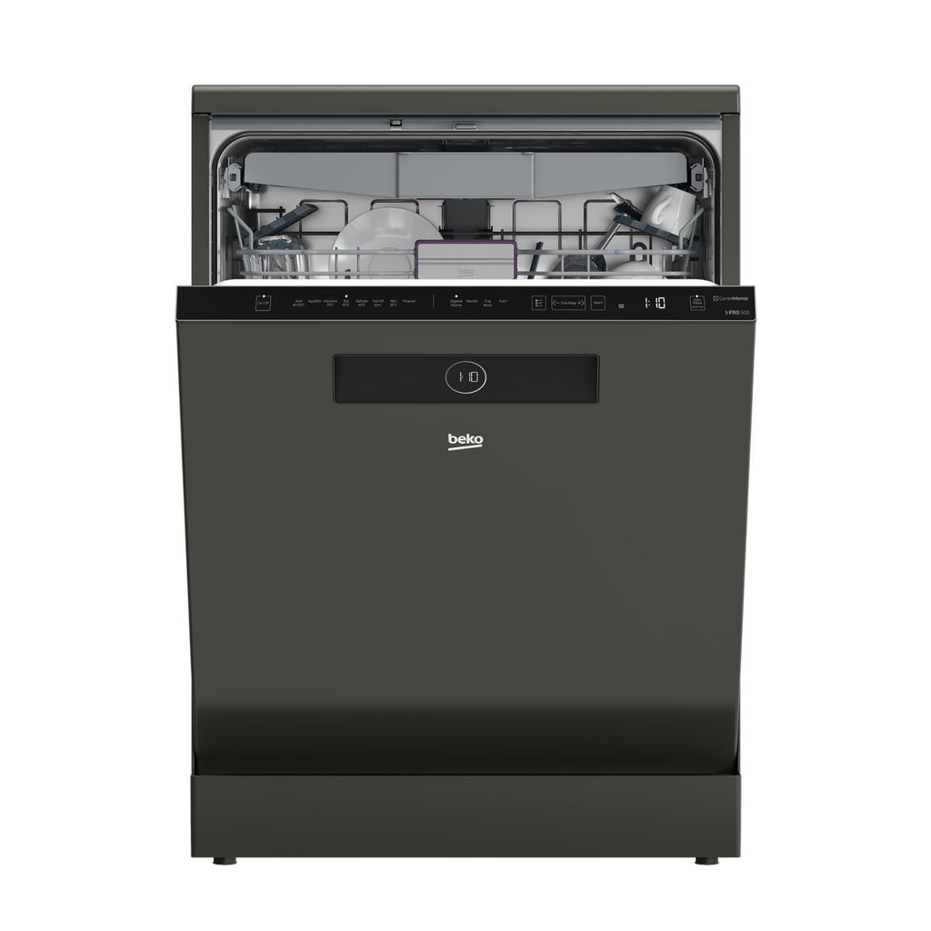 Beko HygieneShield Freestanding Dishwasher - C-Rated, Graphite