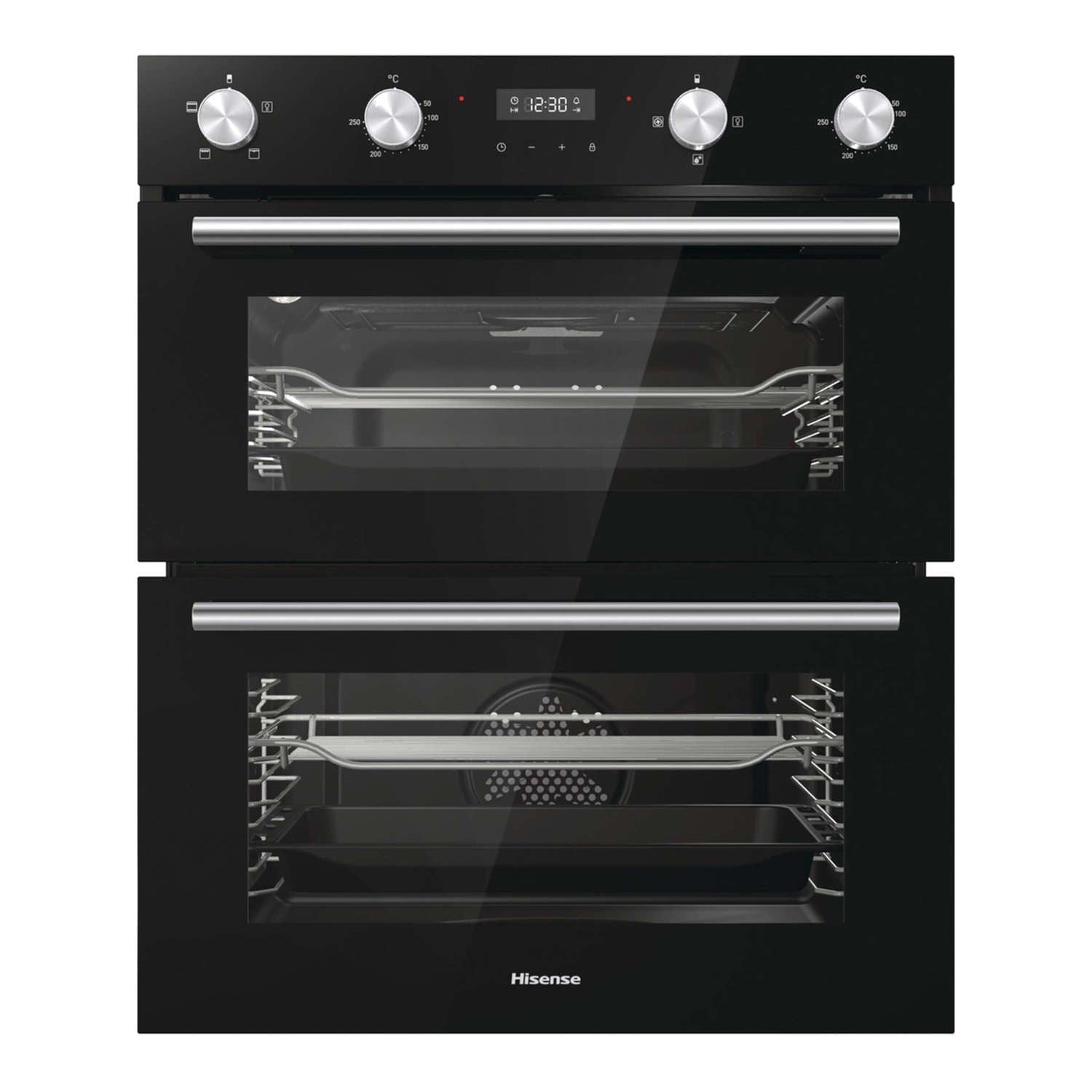 Hisense BID75211BGUK Built-Under Electric Double Oven - Black