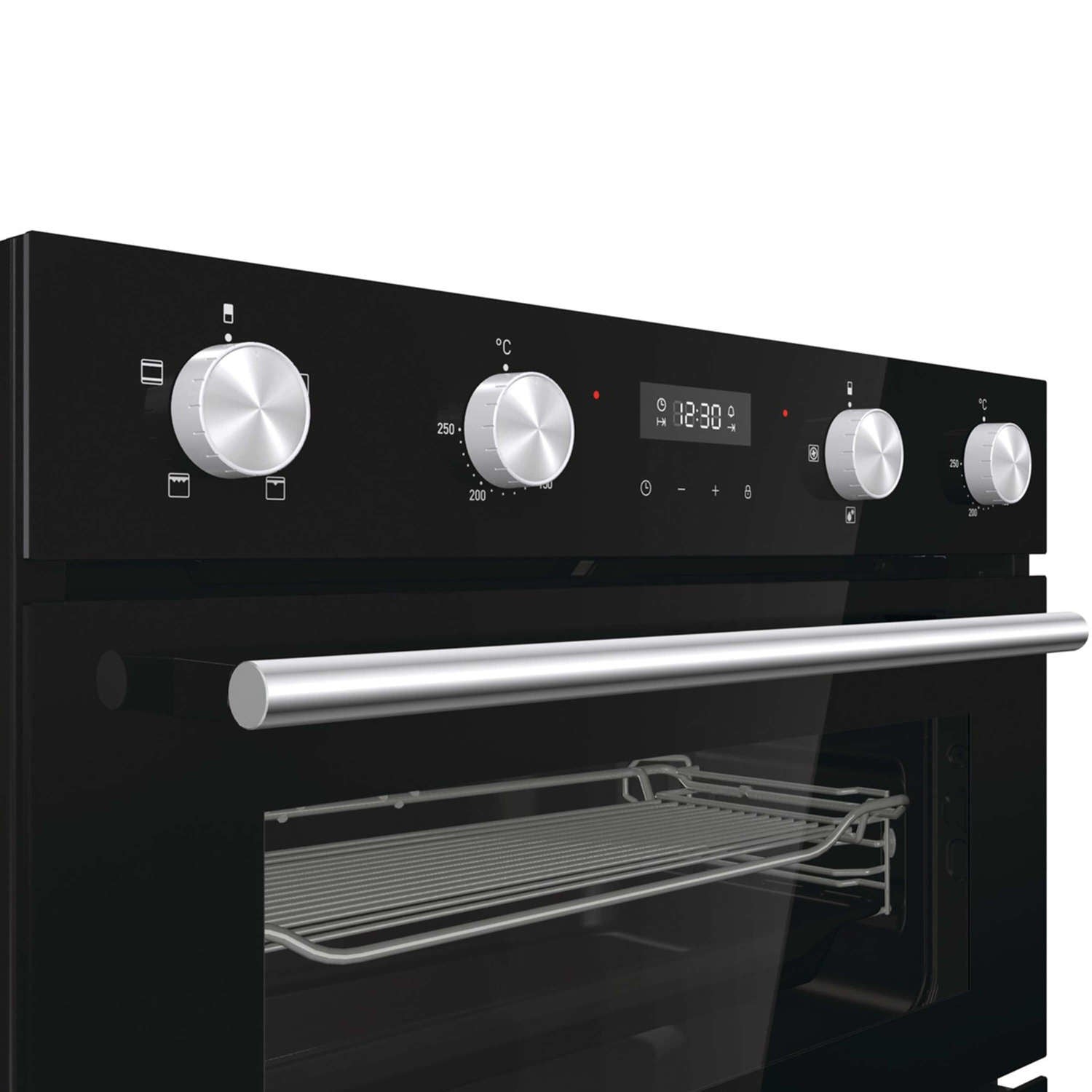 Hisense BID75211BGUK Built-Under Electric Double Oven - Black
