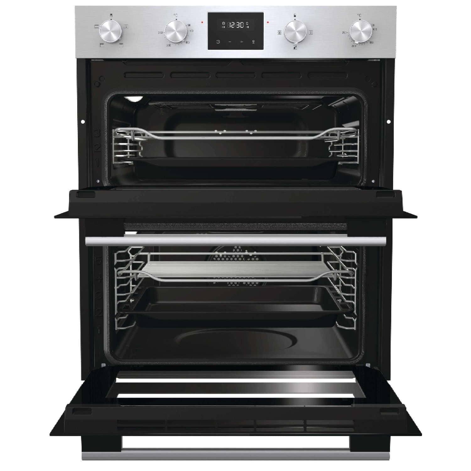Hisense BID75211XUK Built-Under Electric Double Oven - Stainless Steel