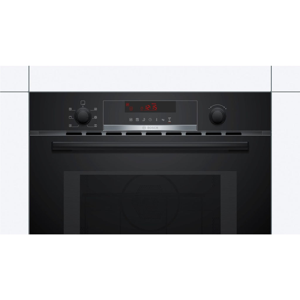 Bosch Series 4 Built-In Combination Microwave Oven - Black