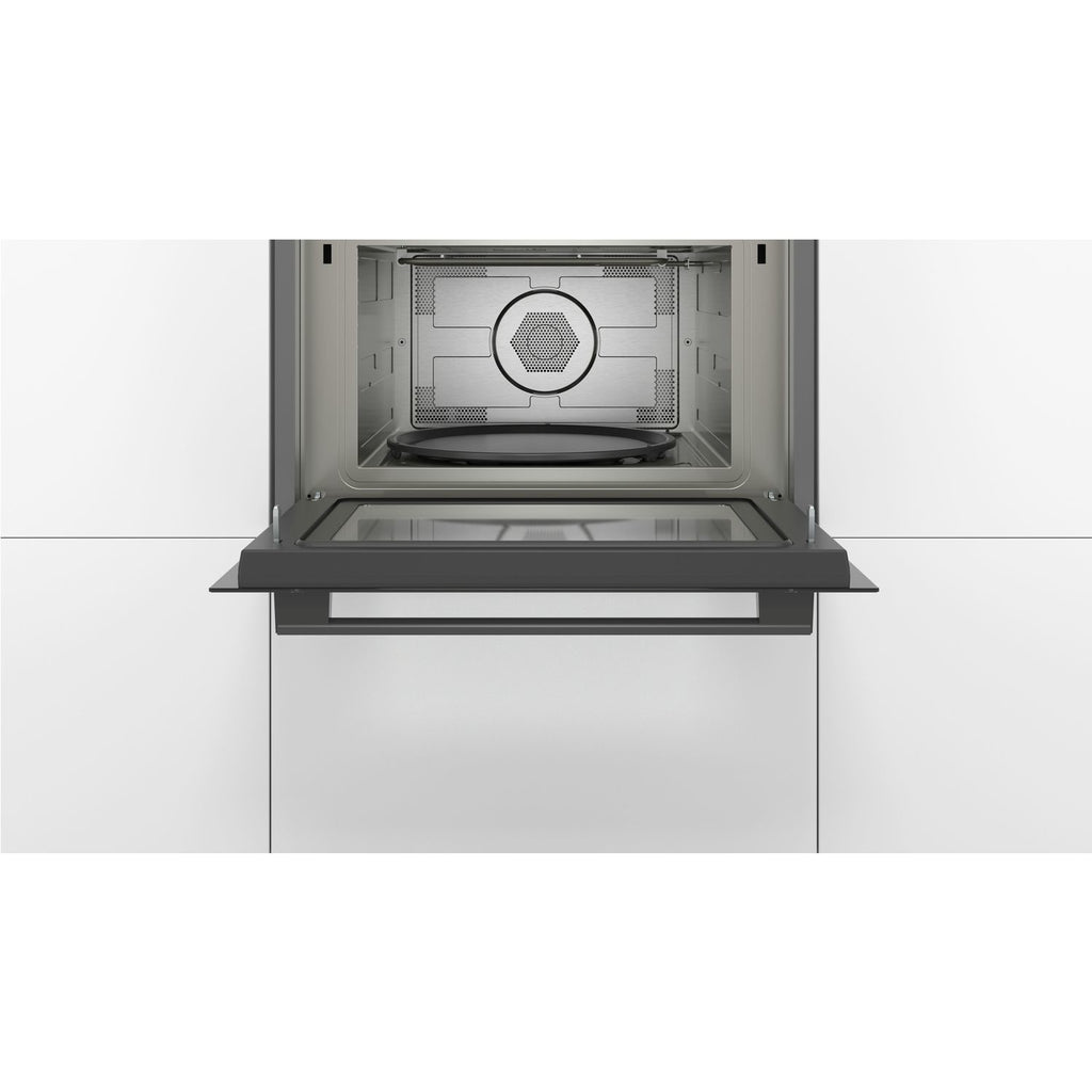 Bosch Series 4 Built-In Combination Microwave Oven - Black