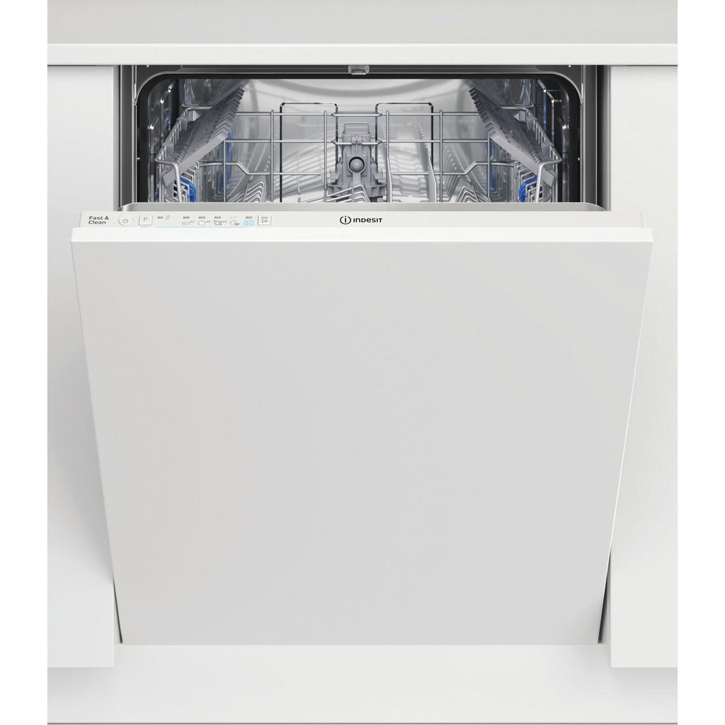 Indesit Fast&Clean Integrated Dishwasher - White control panel