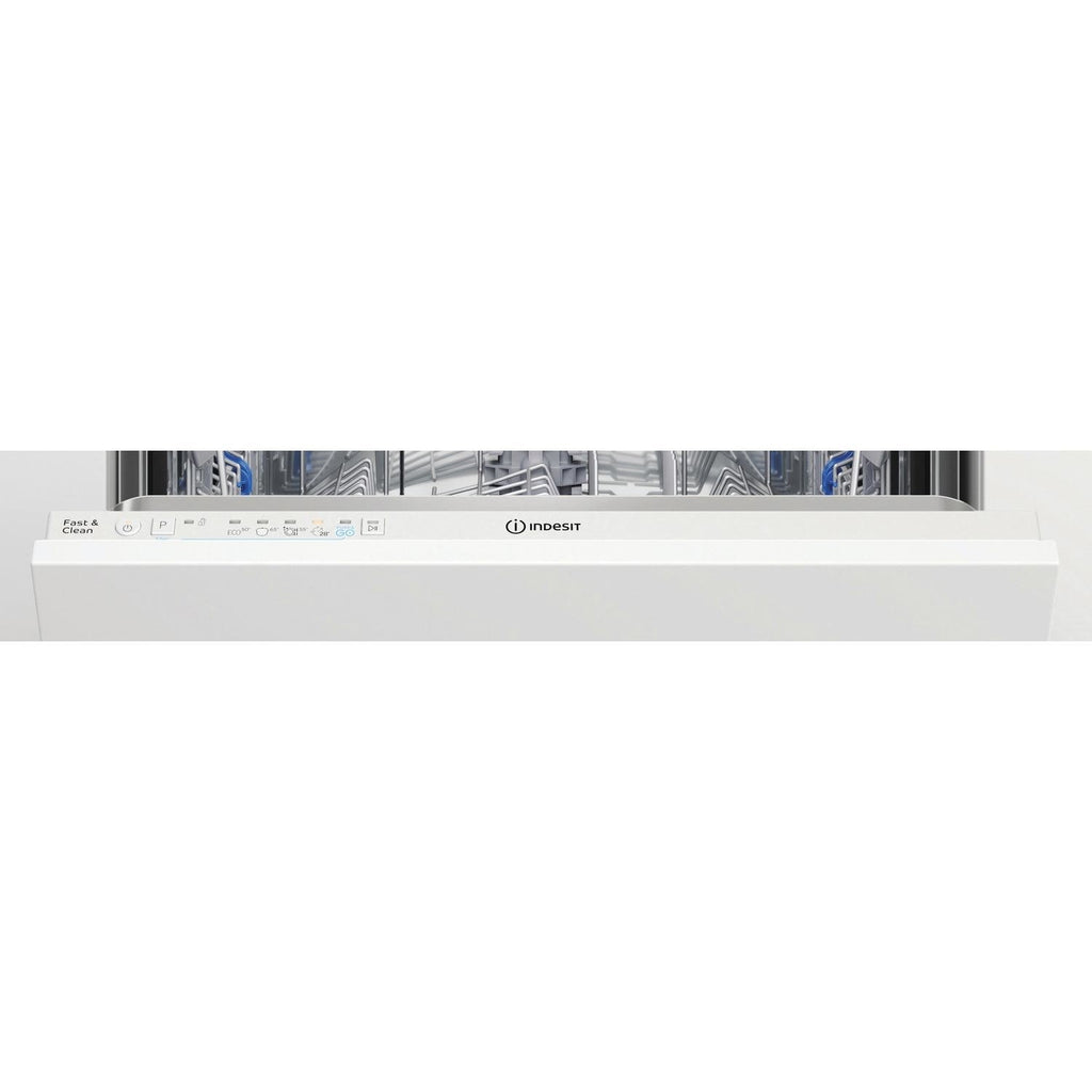Indesit Fast&Clean Integrated Dishwasher - White control panel