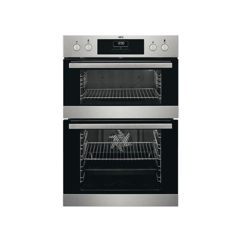 AEG 6000 Series DCB331010M Built-In Electric Double Oven - Stainless Steel