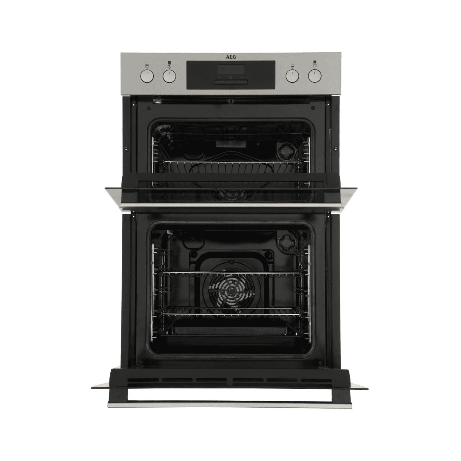 AEG 6000 Series DCB331010M Built-In Electric Double Oven - Stainless Steel