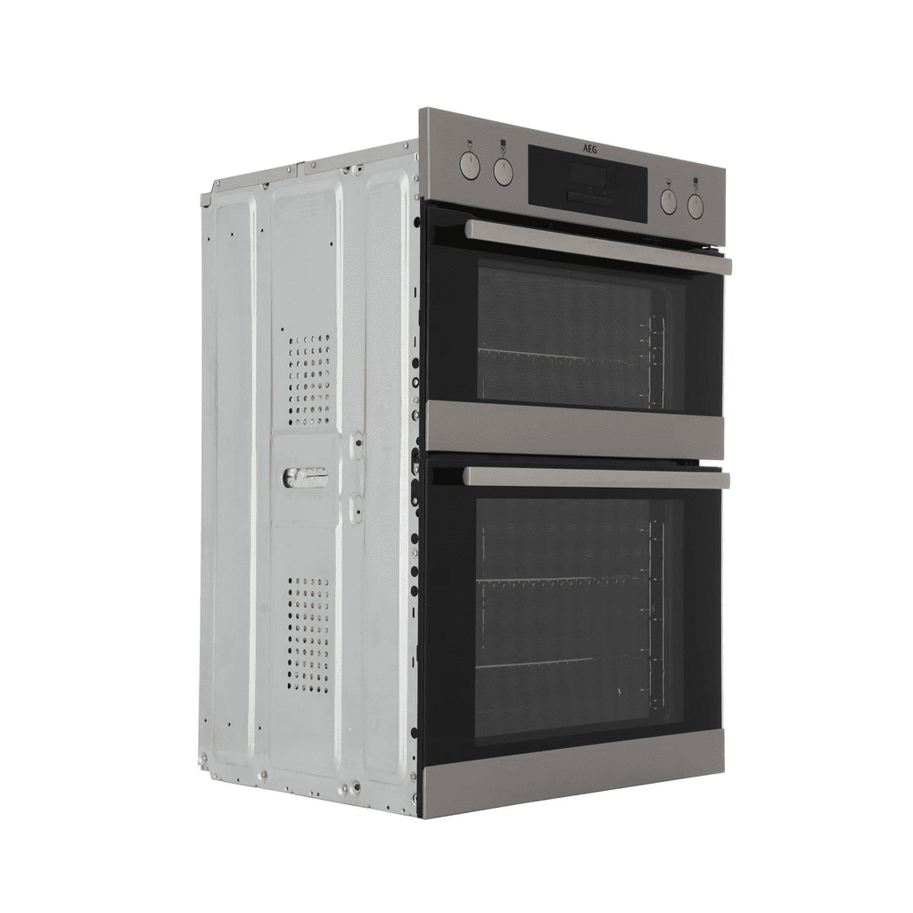 AEG 6000 Series DEB331010M Built-In Electric Double Oven - Stainless Steel