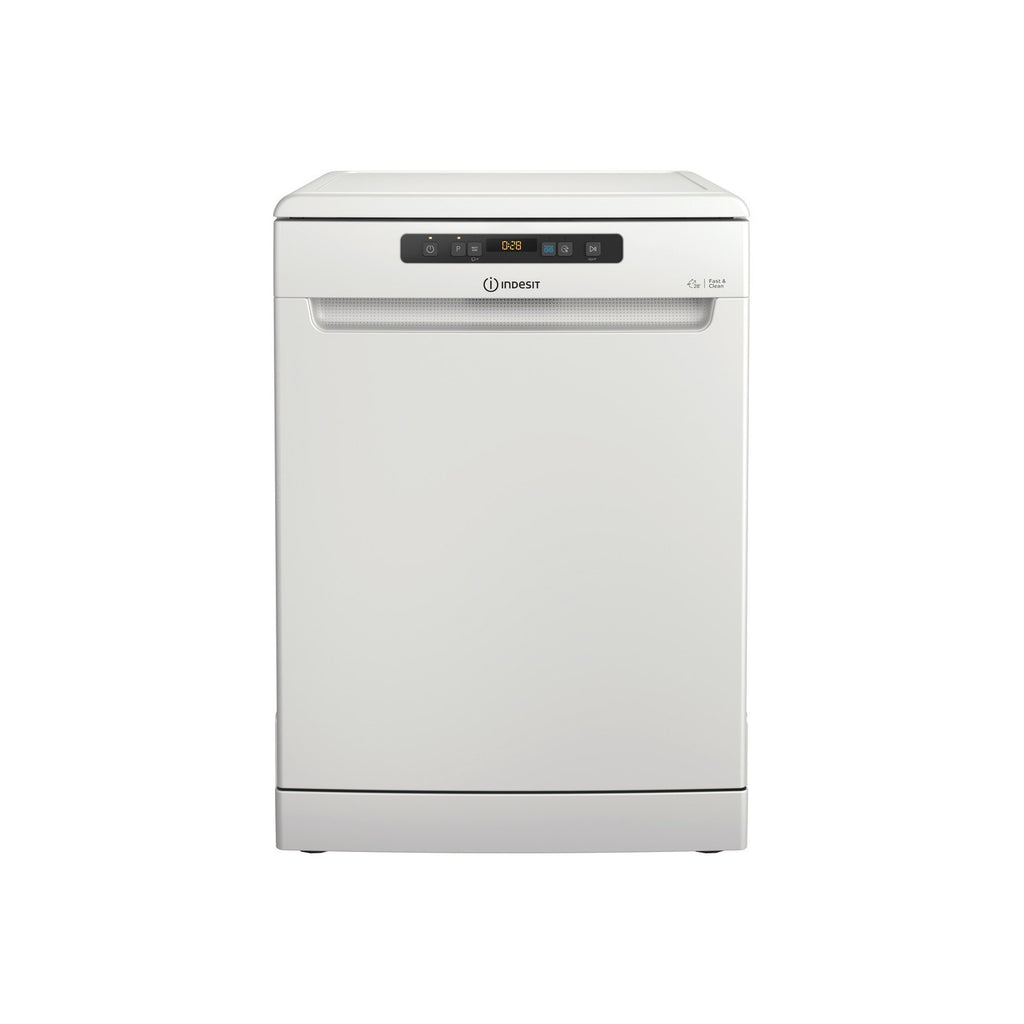 Indesit Fast&Clean Freestanding Dishwasher - D-Rated, White