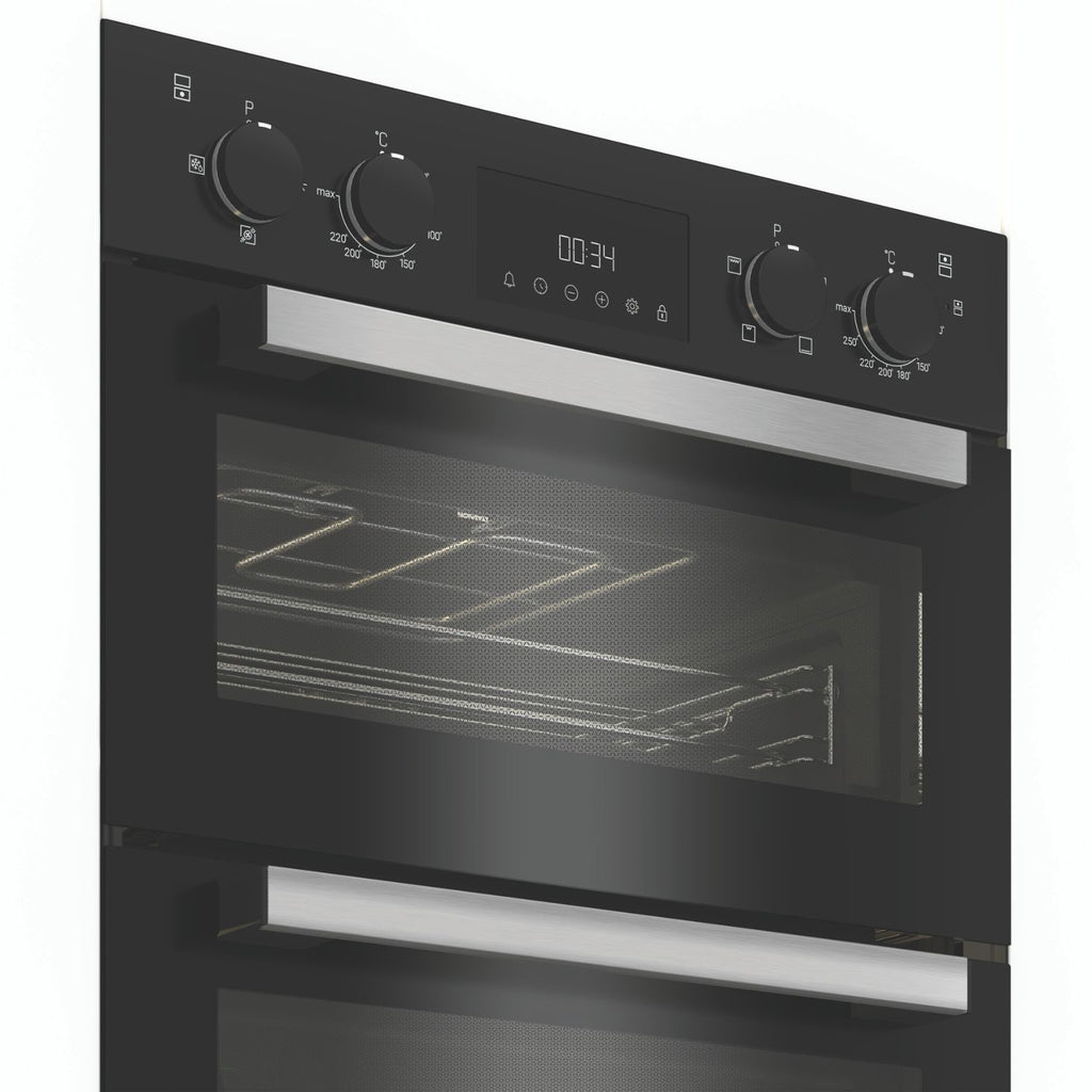 Hotpoint DIH10DB Built-In Electric Double Oven - Black
