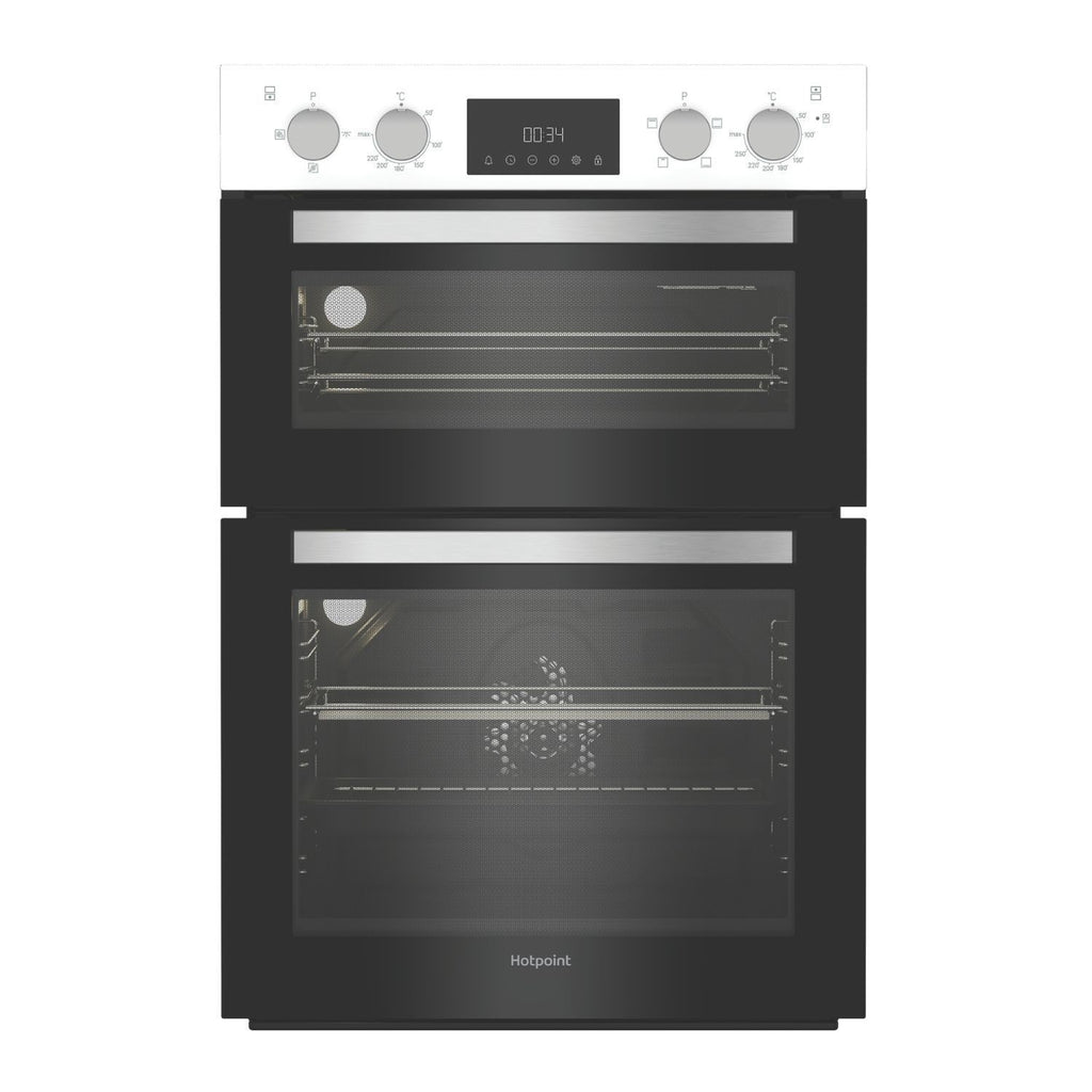 Hotpoint DIH10DW Built-In Electric Double Oven - White
