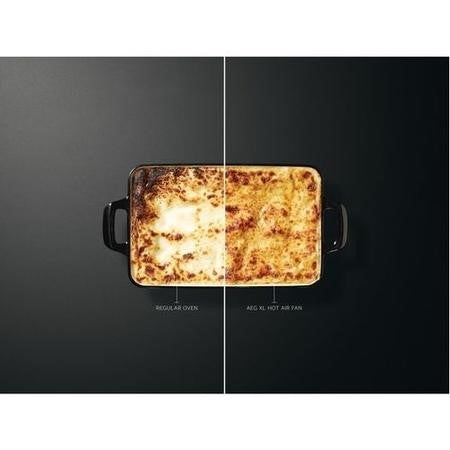 AEG 6000 Series DUB331110M Built-Under Electric Double Oven - Stainless Steel