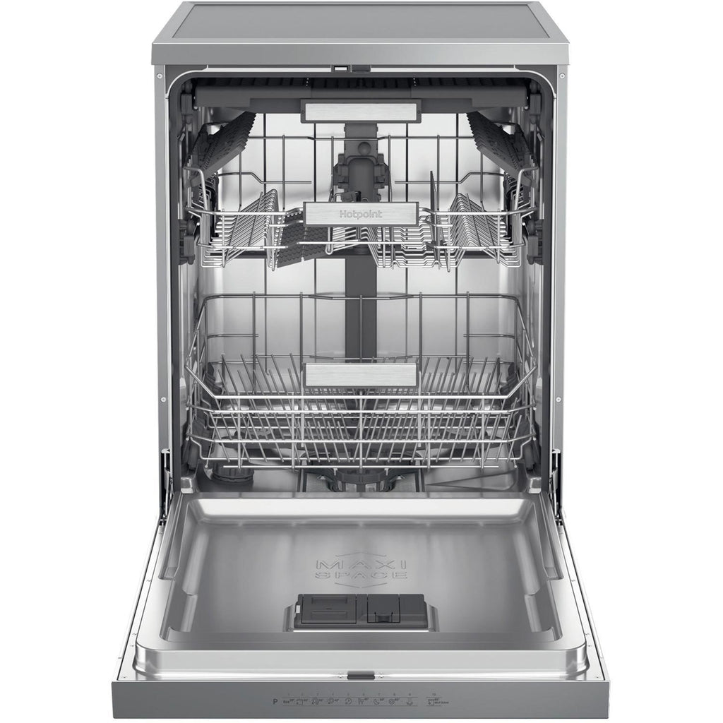 Hotpoint Maxi Space Freestanding Dishwasher - C-Rated, Silver