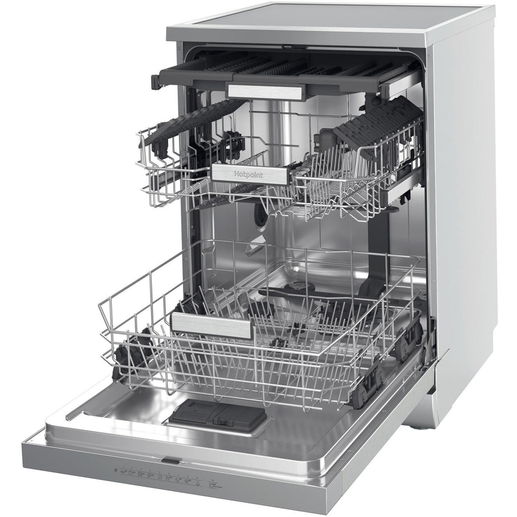 Hotpoint Maxi Space Freestanding Dishwasher - C-Rated, Silver
