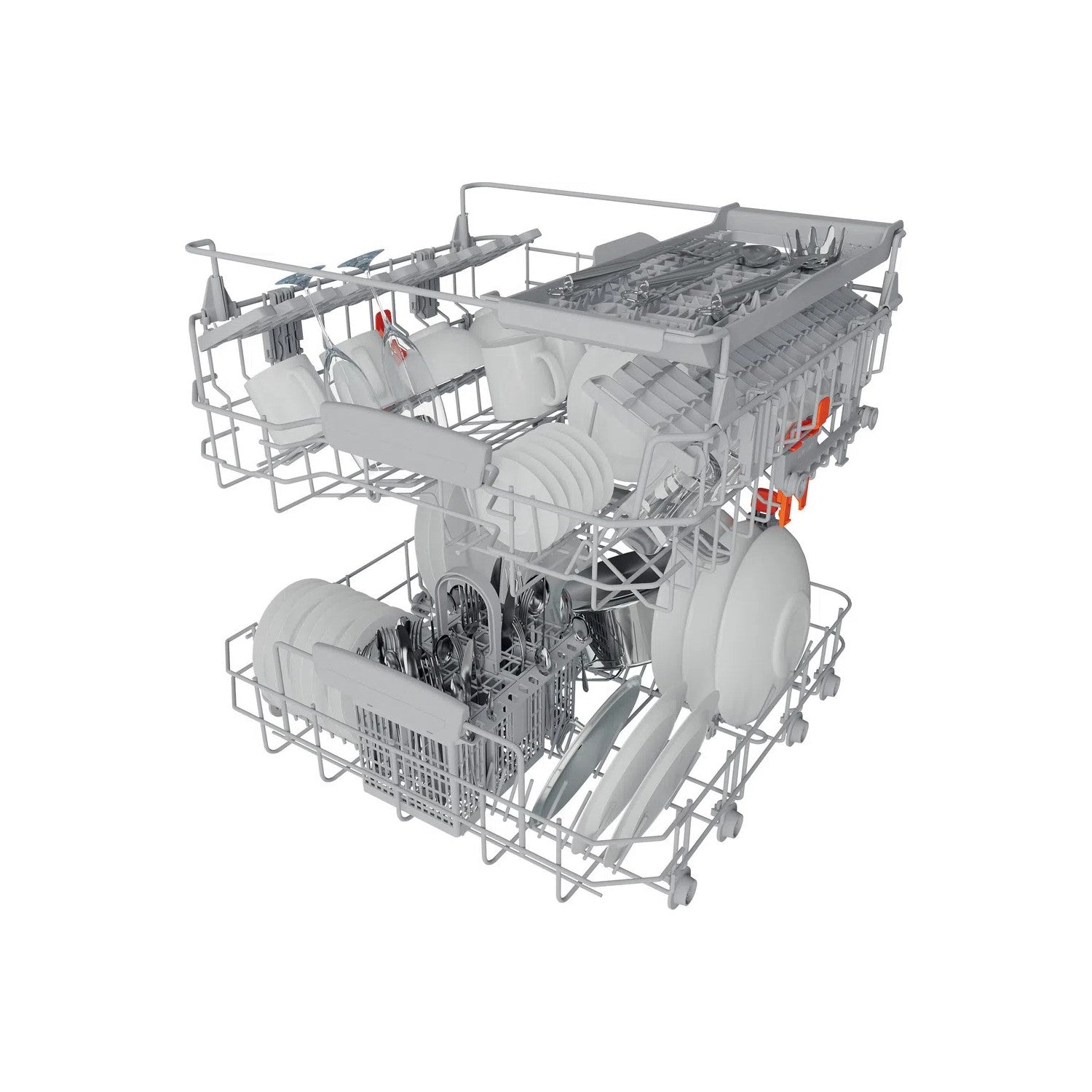 Hotpoint Extra Freestanding Dishwasher - ActiveDry, Silver