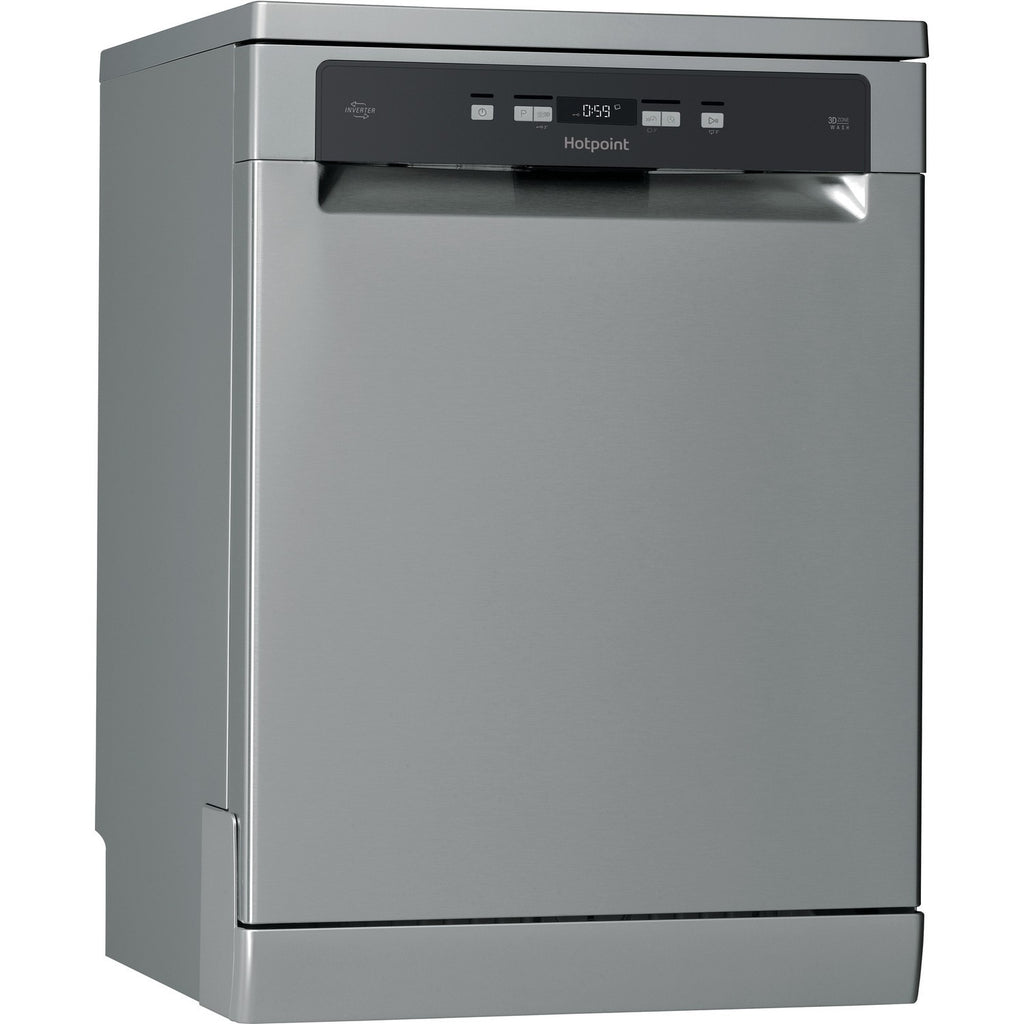 Hotpoint Extra Freestanding Dishwasher - ActiveDry, Silver