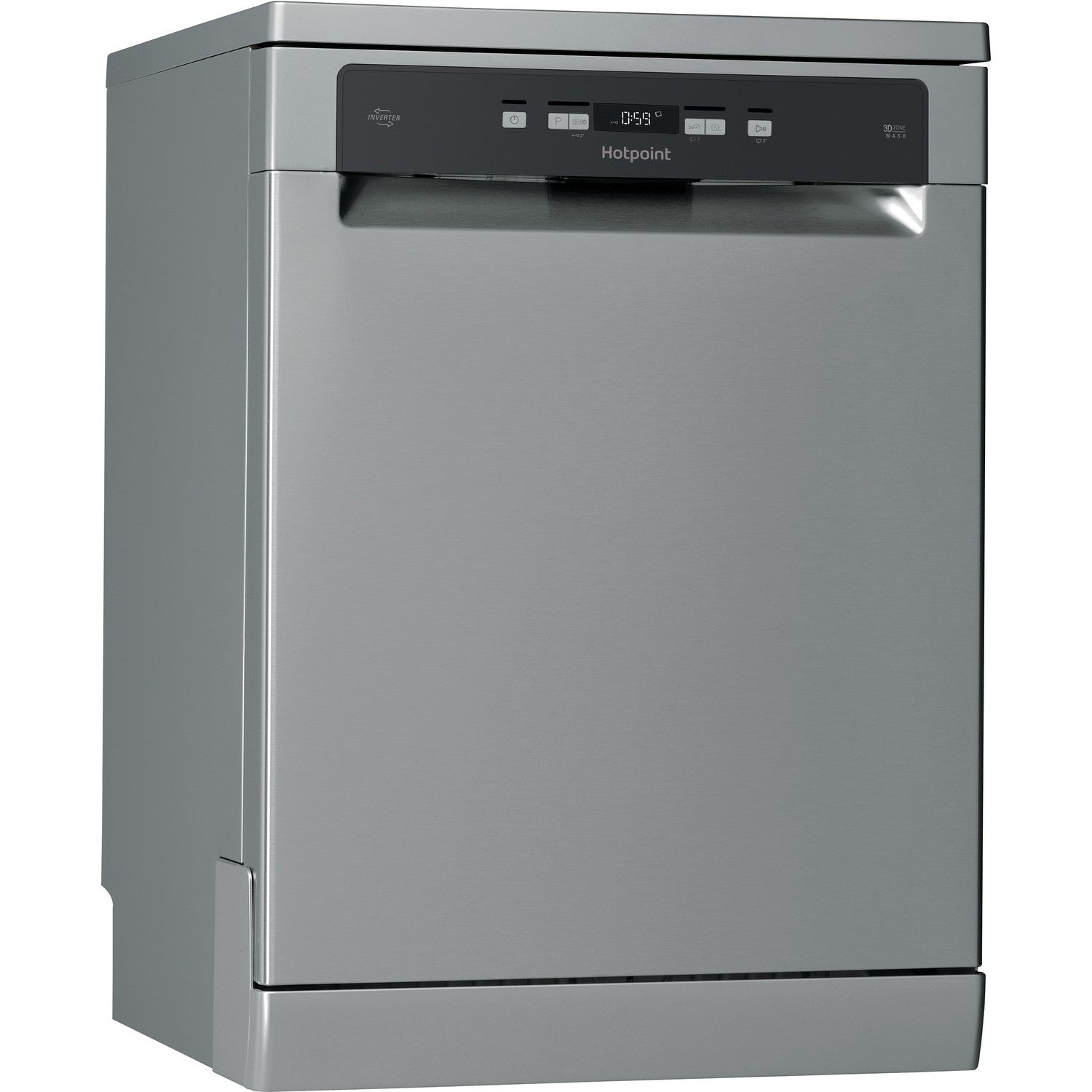 Hotpoint Extra Freestanding Dishwasher - ActiveDry, Silver