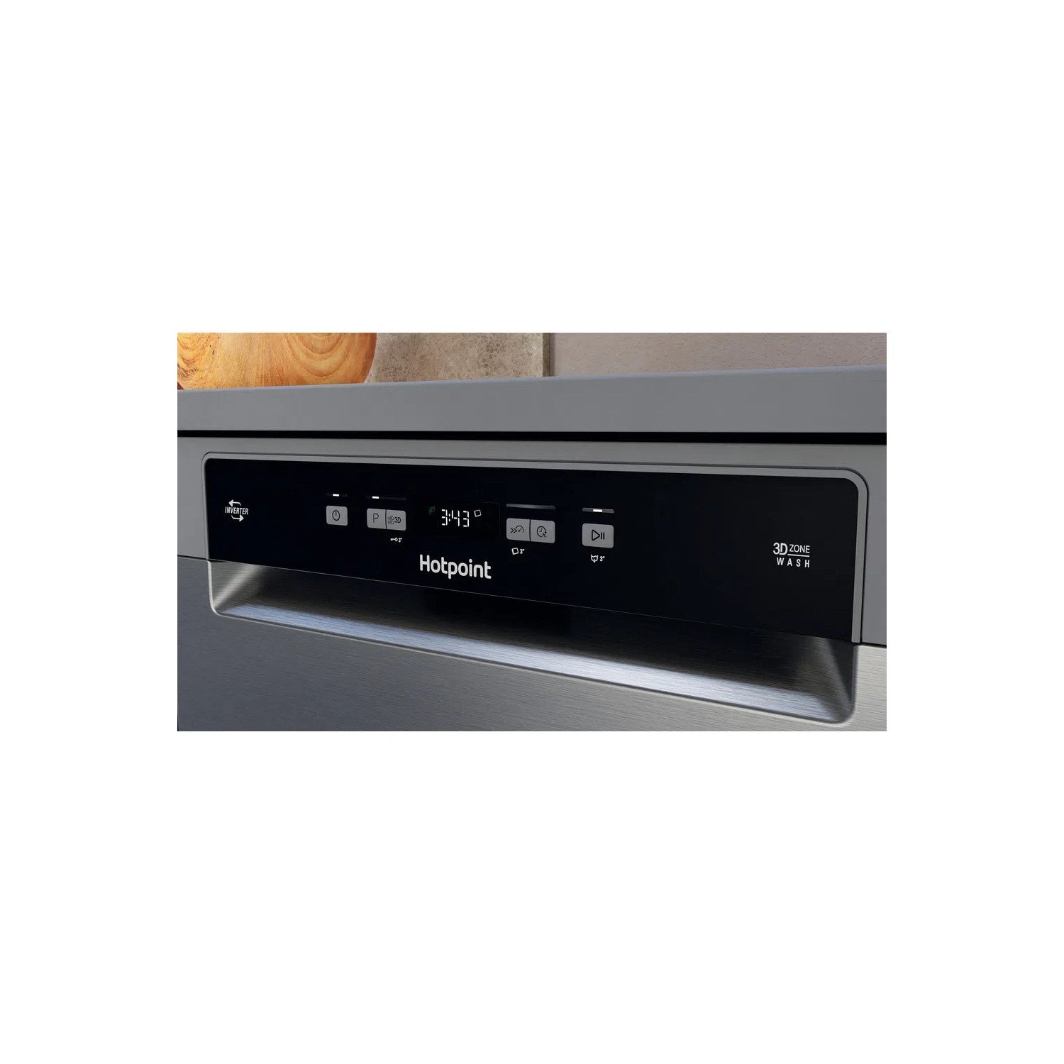 Hotpoint Extra Freestanding Dishwasher - ActiveDry, Silver