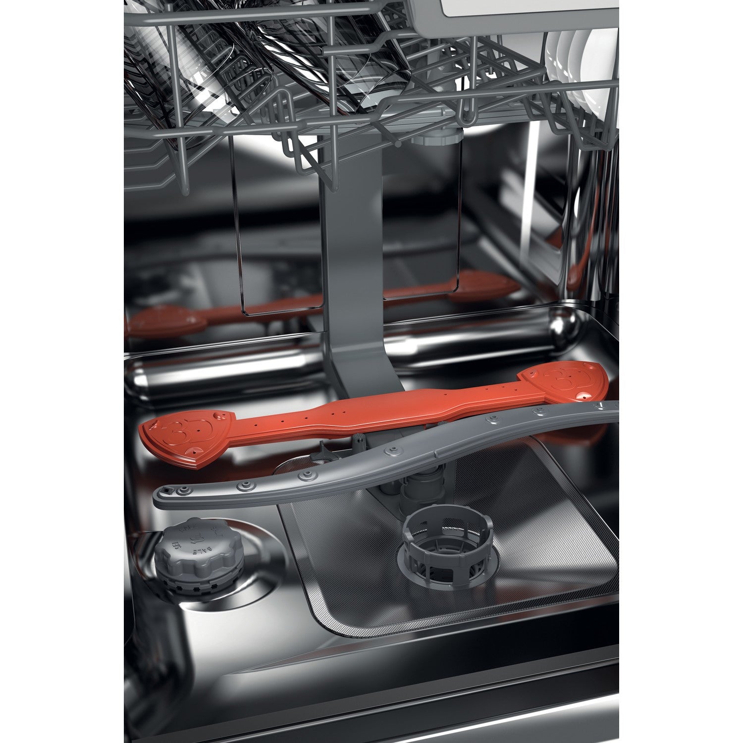 Hotpoint Extra Freestanding Dishwasher - ActiveDry, Silver