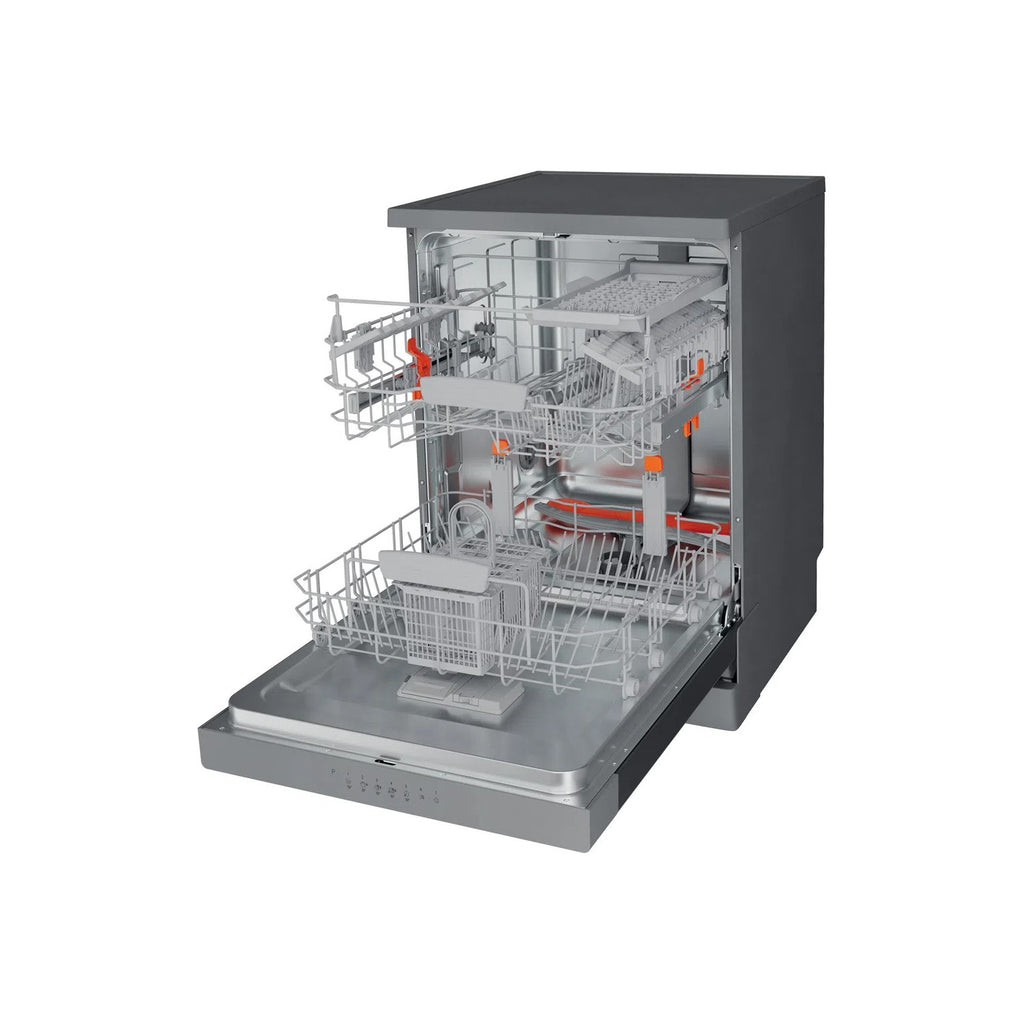 Hotpoint Extra Freestanding Dishwasher - ActiveDry, Silver