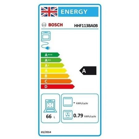 Bosch Series 2 HHF113BA0B Electric Single Oven - Black