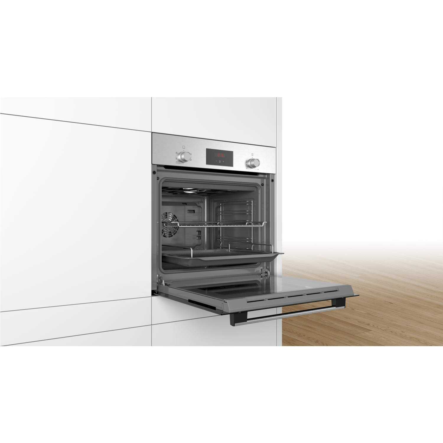 Bosch Series 2 HHF113BR0B Electric Single Oven - Stainless Steel