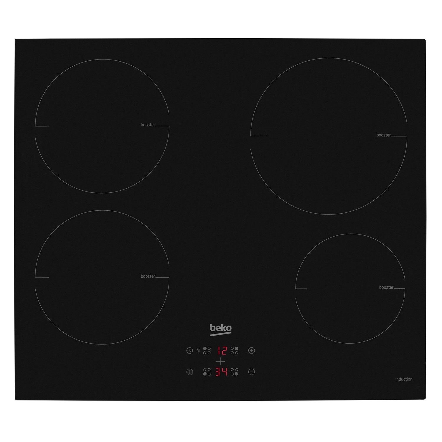 Beko 60cm 4 Zone Induction Hob