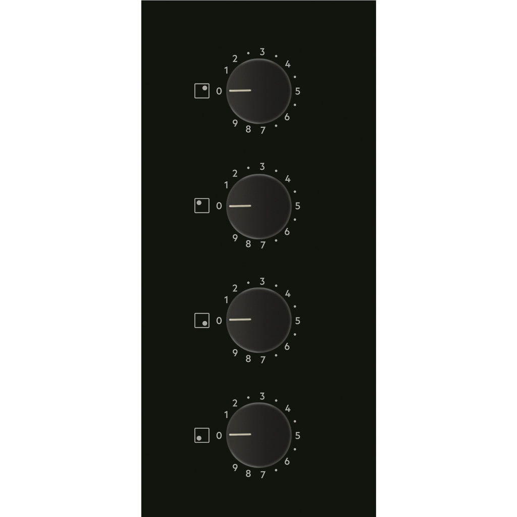 AEG 3000 Series 59cm 4 Zone Ceramic Hob with Knob Controls