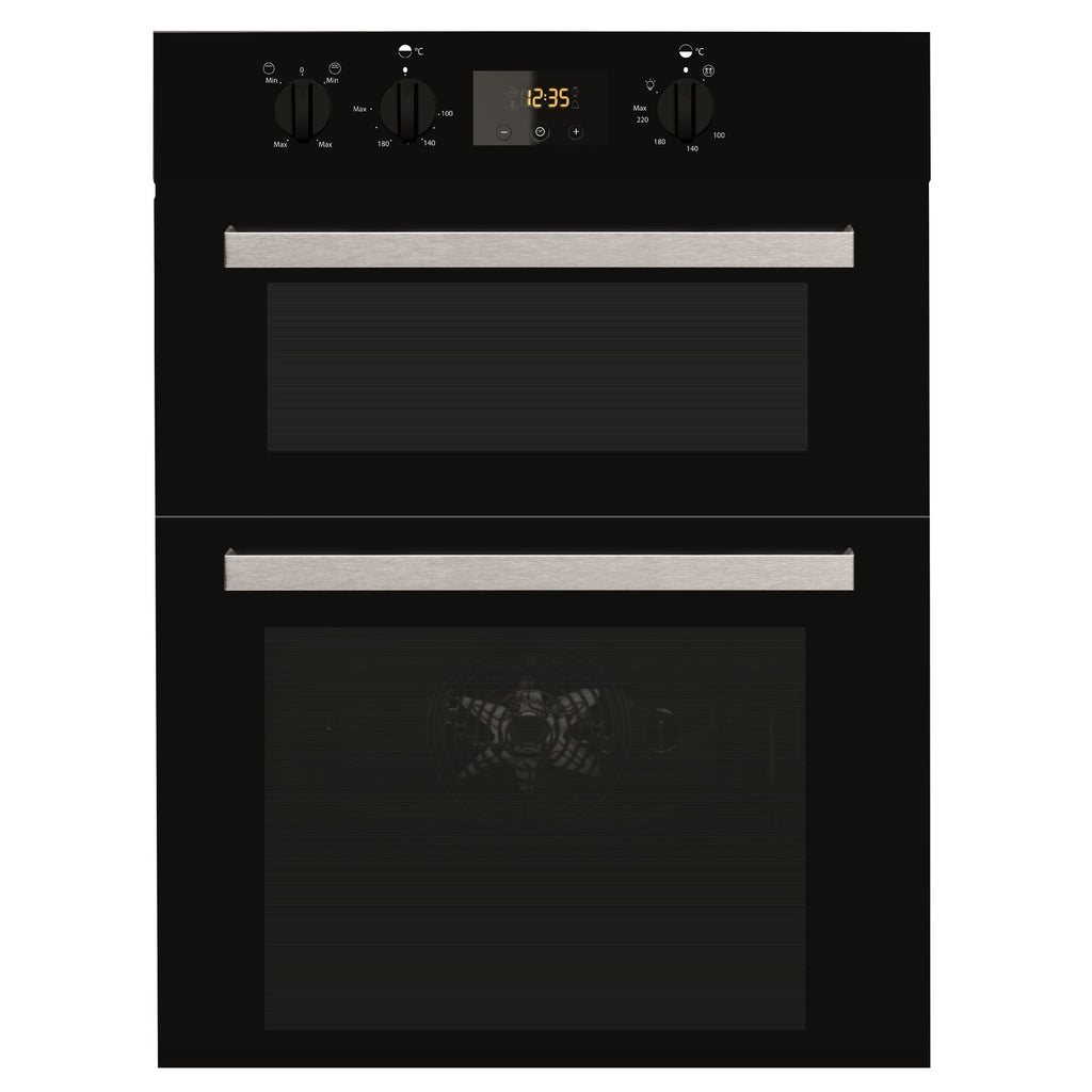Indesit IDD6340BL Aria Built-In Electric Double Oven - Black
