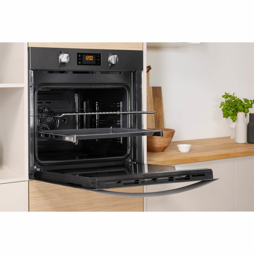 Indesit IFW3841PIX Aria Electric Single Oven - Stainless Steel