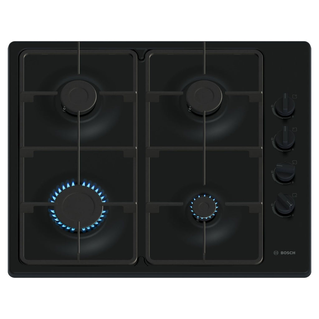 Bosch Series 2 60cm 4 Burner Gas Hob - Black