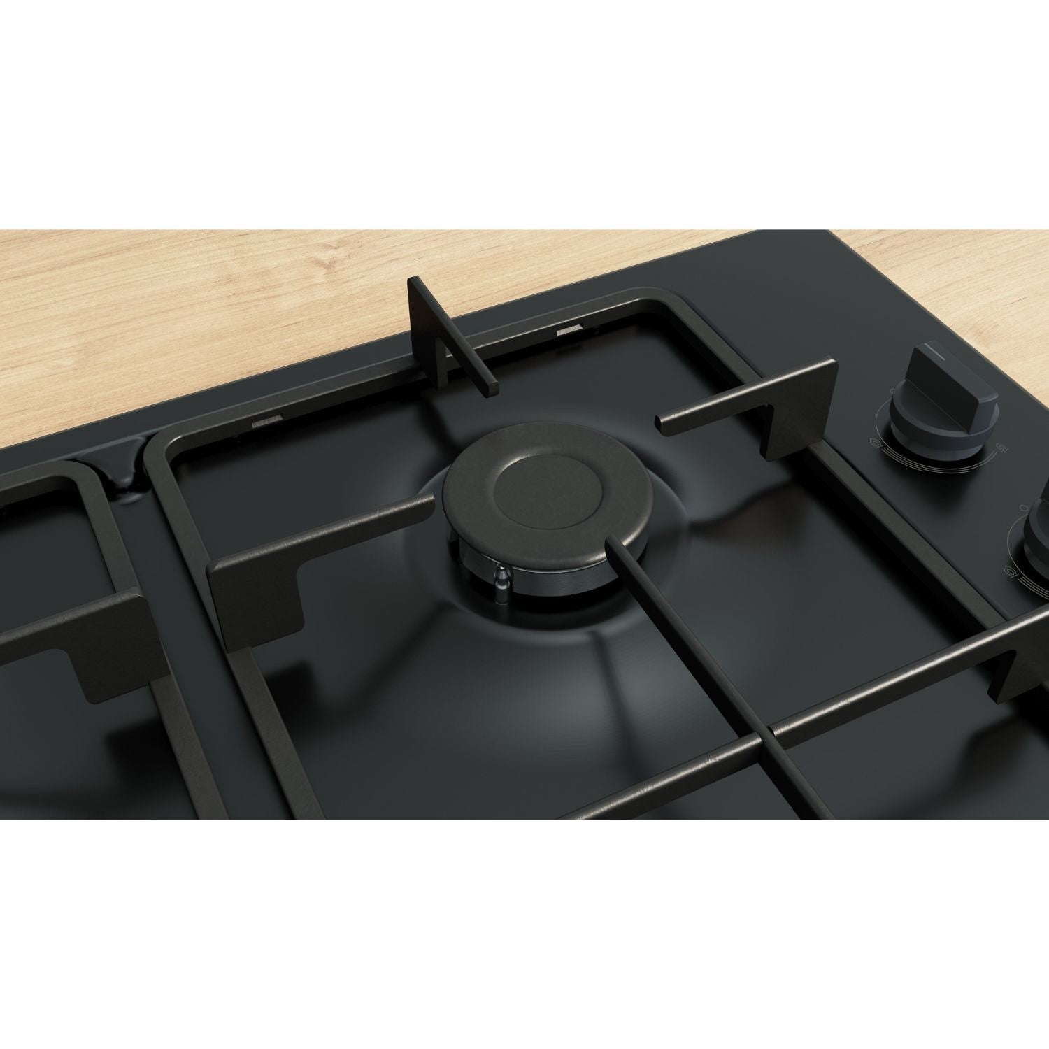 Bosch Series 2 60cm 4 Burner Gas Hob - Black
