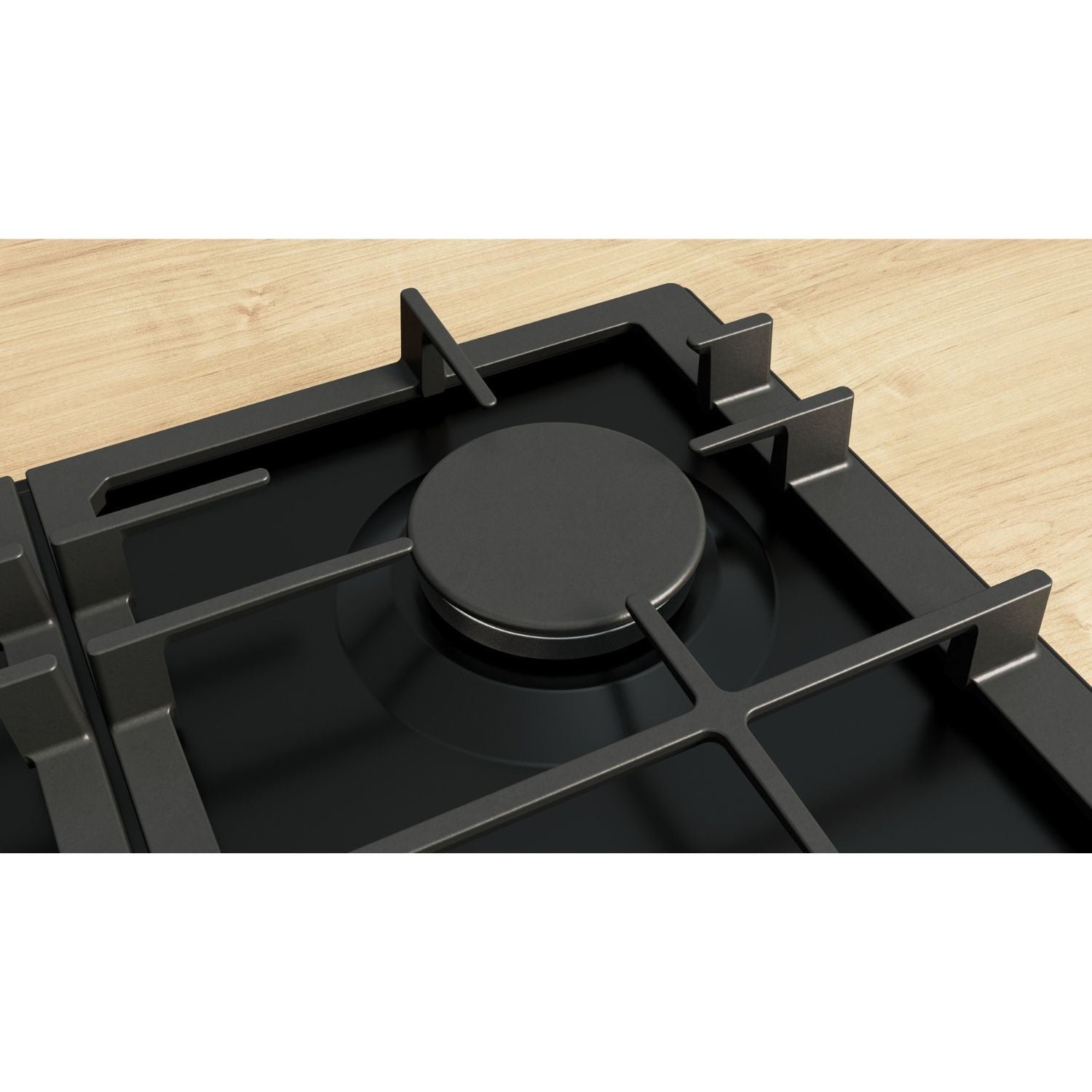 Bosch Series 6 60cm 4 Burner Gas Hob - Black